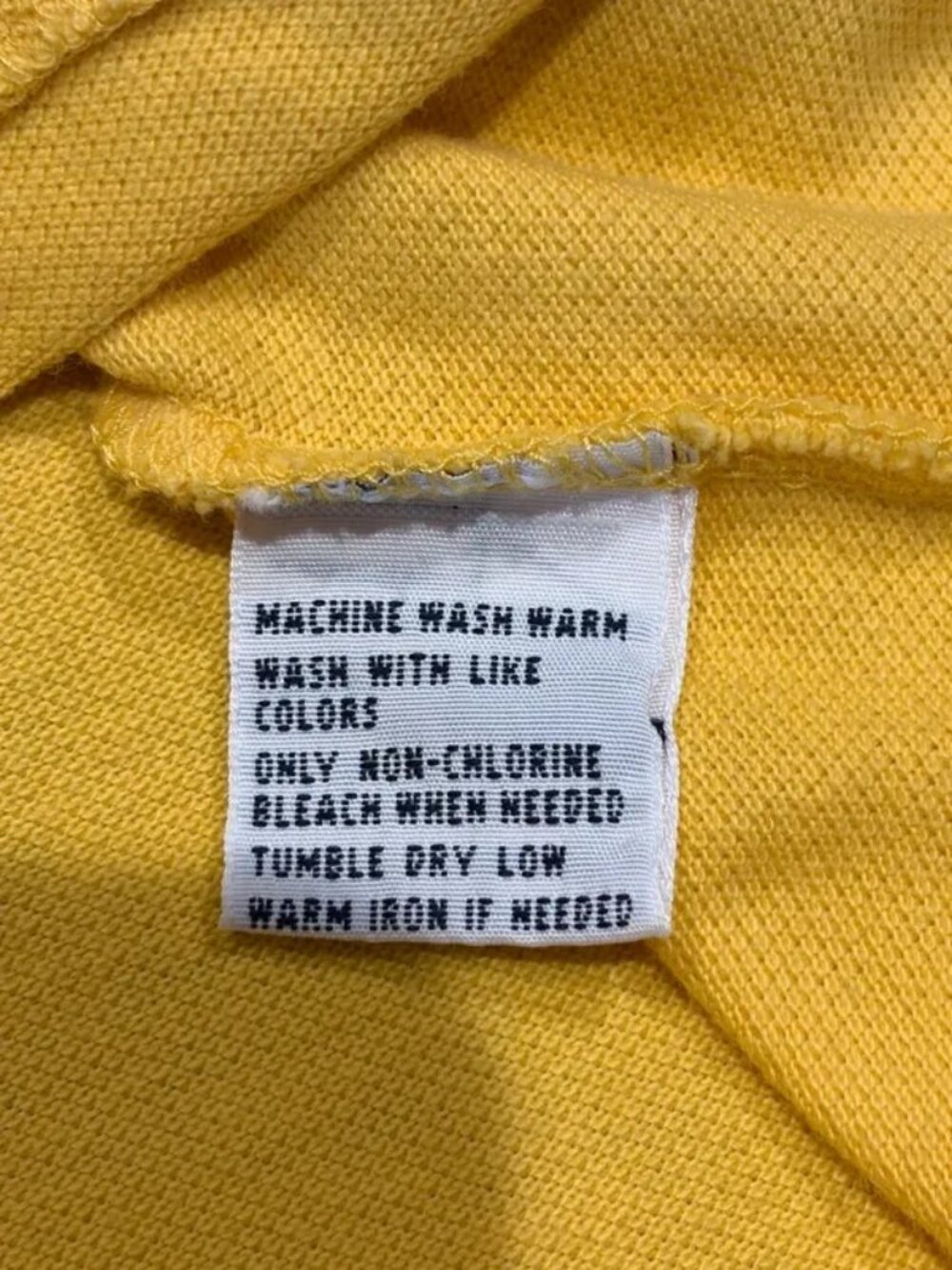 Ralph Lauren Yellow Short Sleeve Polo Shirt Men’s Size XL - Picture 7 of 8